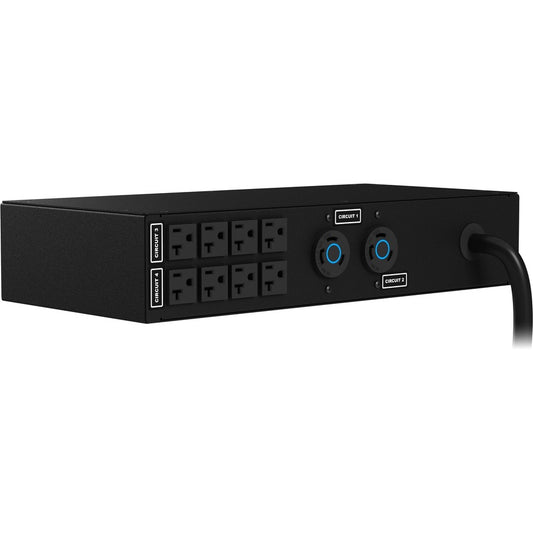 Vertiv Liebert Basic PDU - Horizontal, 120/208V, (8) NEMA 5-20R, (2) NEMA L6-30R