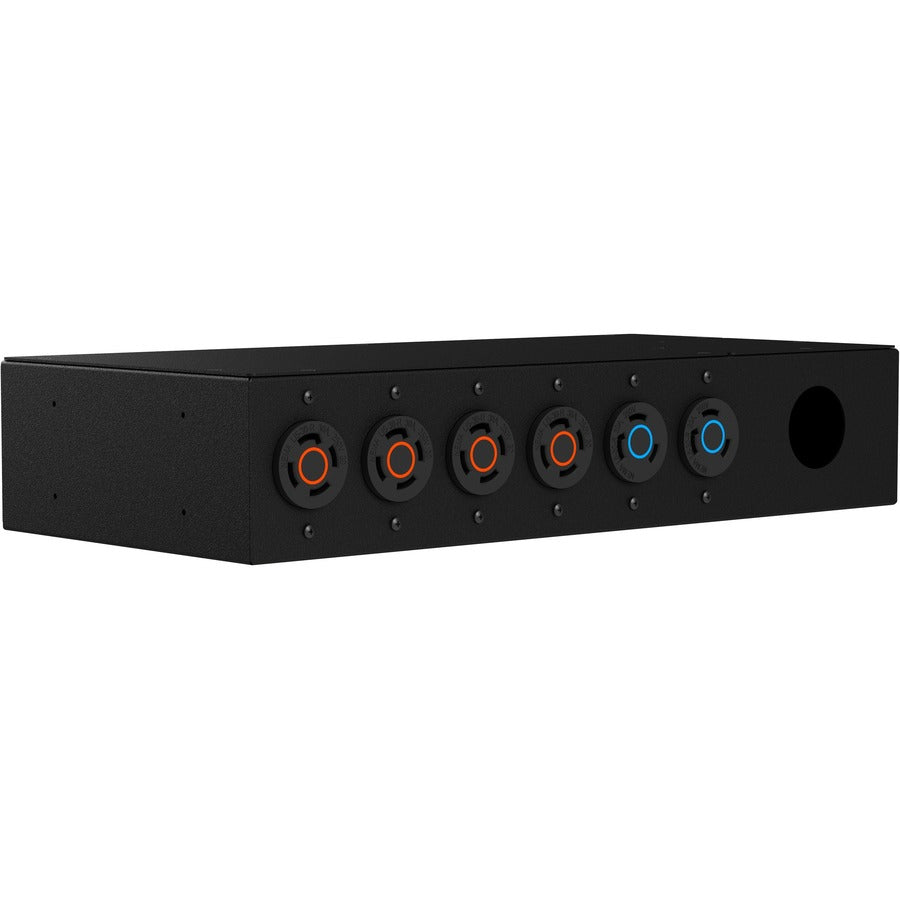 Vertiv Liebert Basic PDU - Horizontal, 120/208V, (4) NEMA L14-30R, (2) L6-30R