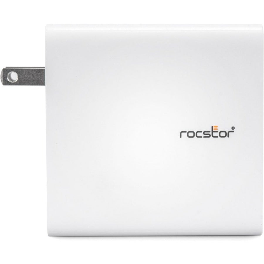 Rocstor 140W Smart USB-C™ Power Adapter AC Charger. Compatible with Apple&reg; MacBook&reg;, MacBook Air&reg;, MacBook Pro&reg; with Thunderbolt 3/4 (87W & 96W), MacBook Pro&reg; 13" (61 & 67W), MacBook Pro&reg; 14" 2021 and higher, MacBook Pro&reg;