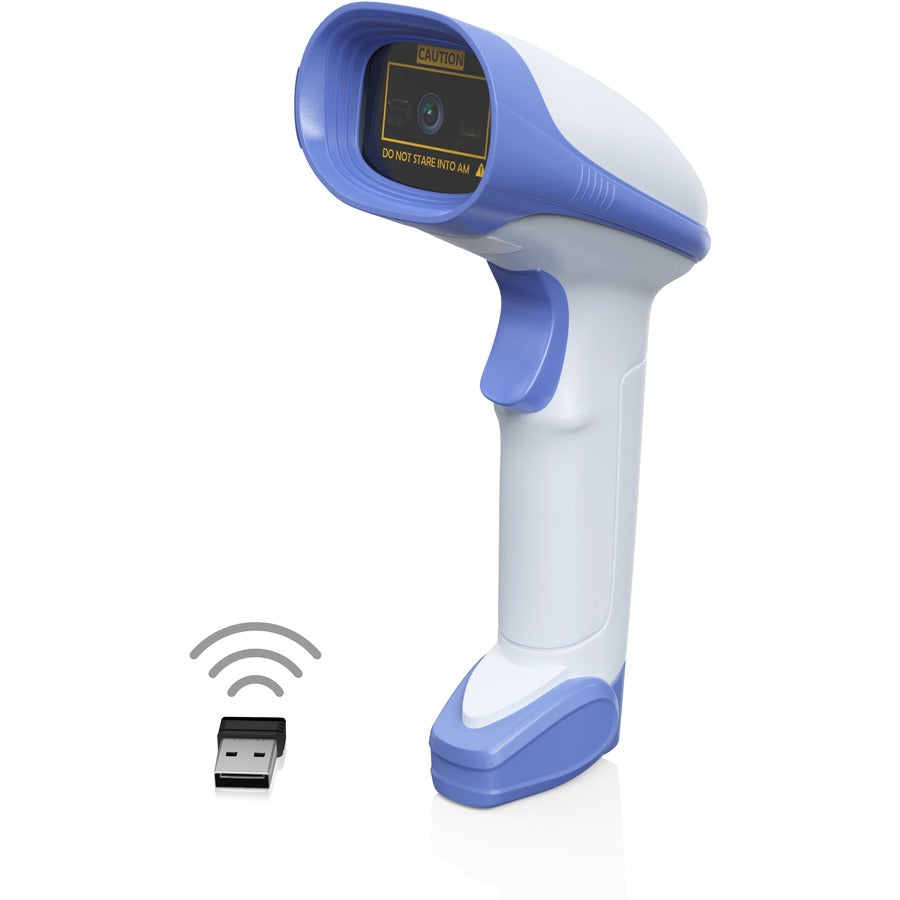 AMBIR BR200 Wireless Barcode Scanner with 2.4Ghz with Wireless USB Dongle