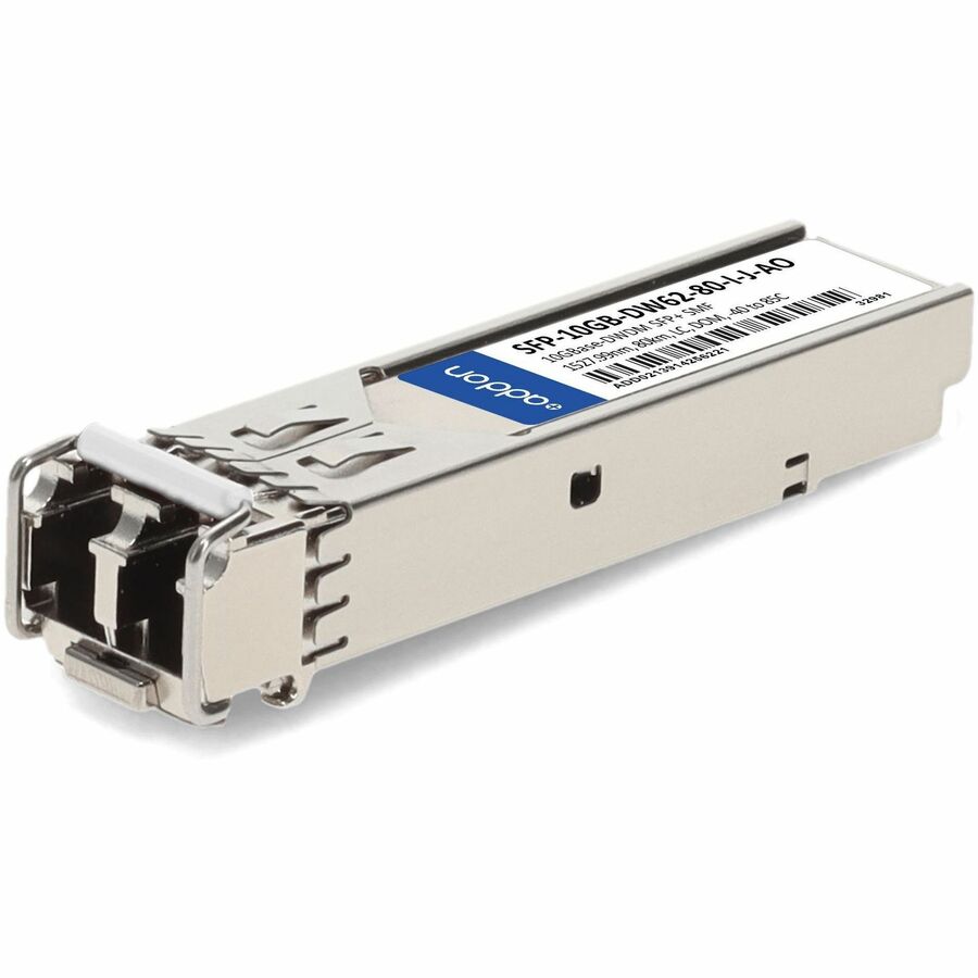 AddOn Juniper Networks&reg; Compatible TAA 10GBase-DWDM SFP+ Transceiver C-Band 50GHz (SMF, 1527.99nm, 80km, LC, DOM, -40 to 85C)