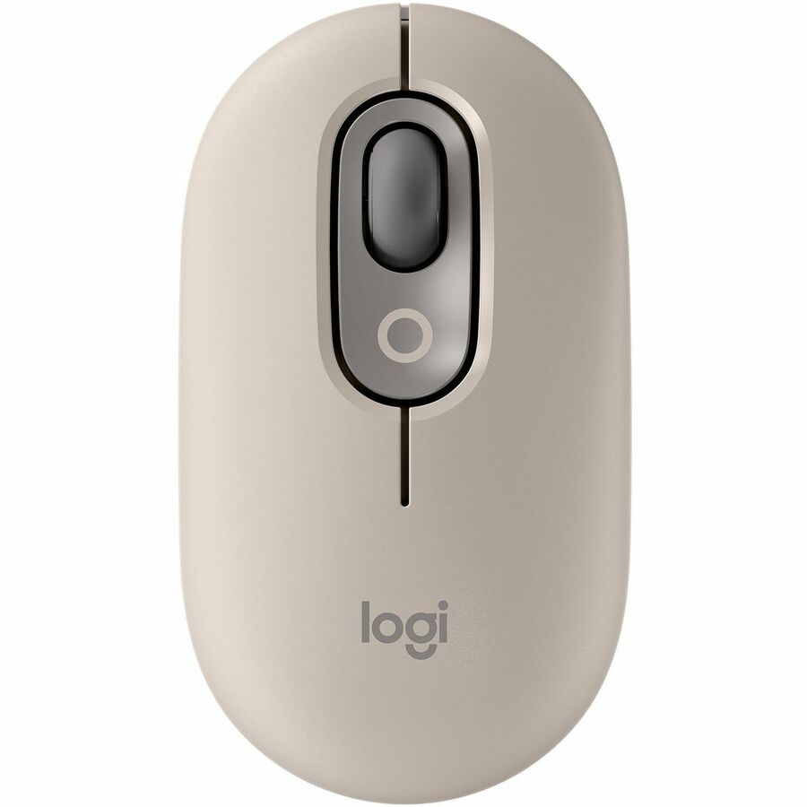 Logitech POP Mouse, Wireless Mouse with Customizable Emojis, SilentTouch Technology, Precision/Speed Scroll - Mist