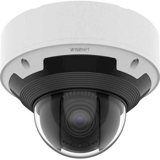 Hanwha Techwin XNV-9083RZ 8 Megapixel Outdoor 4K Network Camera - Color - Dome - White