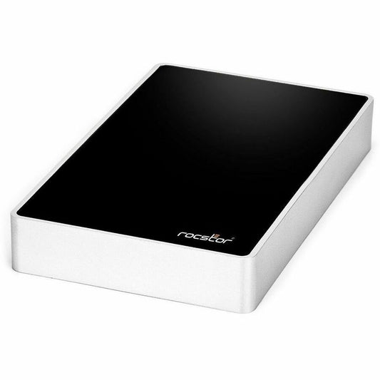 Rocstor Rocsecure EX31 8 TB Portable Rugged Solid State Drive - 2.5" External - SATA - Silver