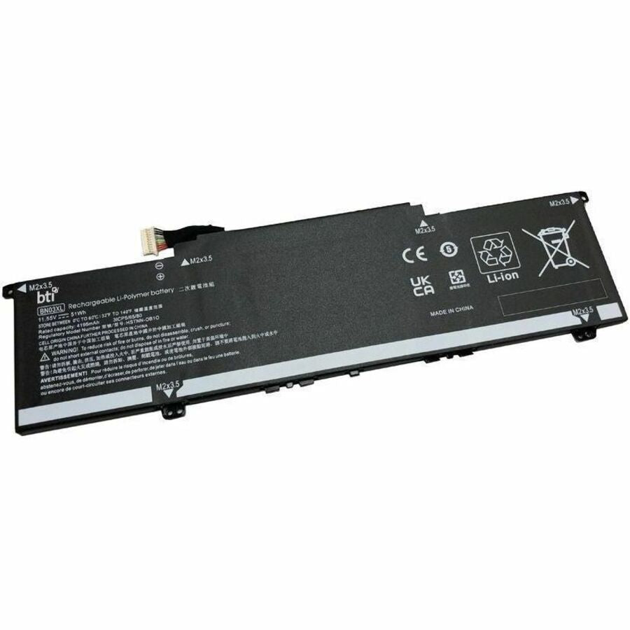 BTI BN03XL-BTI LI-ION NOTEBOOK BATTERY FOR HP