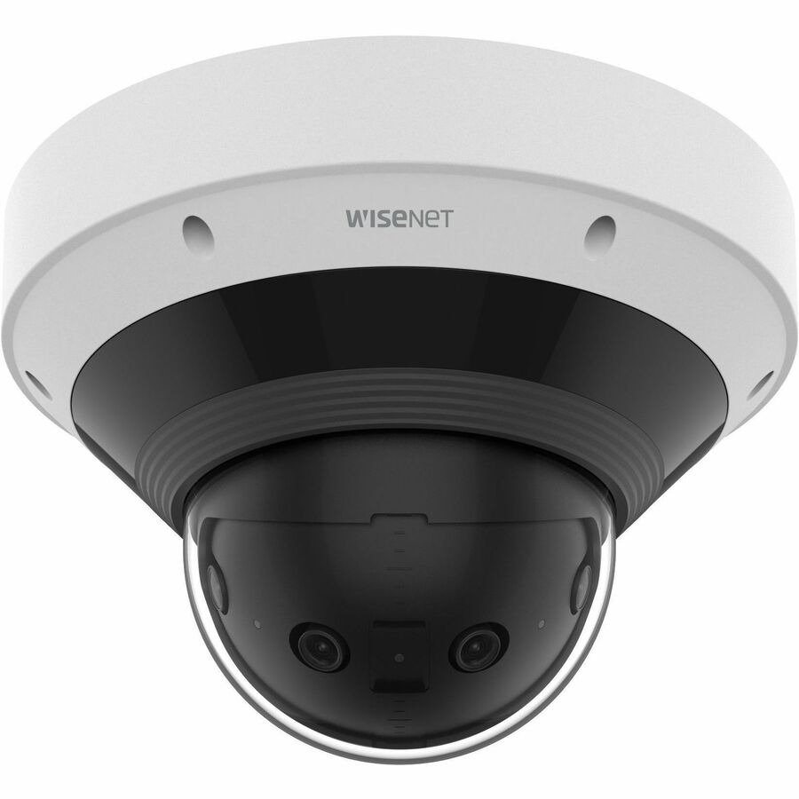 Wisenet PNM-C9022RV 8 Megapixel Network Camera - Dome - White