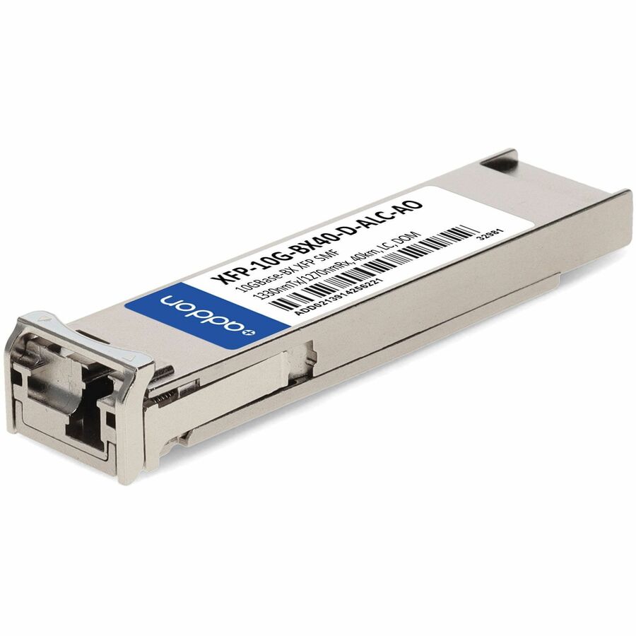 AddOn Alcatel-Lucent Nokia&reg; XFP-10G-BX40-D-ALC Compatible TAA 10GBase-BX XFP Transceiver (SMF, 1330nmTx/1270nmRx, 40km, LC, DOM)