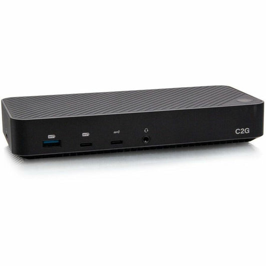 C2G USB-C&reg; 11-in-1 Hybrid DisplayLink and DP Alt Mode Triple 4K Docking Station