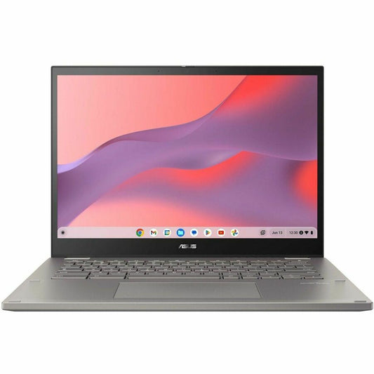Asus Chromebook Vibe CX34 Flip CX3401 CX3401FBA-YZ388T-S 14" Touchscreen Convertible 2 in 1 Chromebook - WUXGA - 144 Hz - Intel Core i3 12th Gen i3-1215U - 8 GB - 128 GB SSD - Zinc