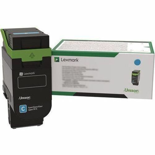Lexmark Original Laser Toner Cartridge - Return Program - Cyan - 1 Each