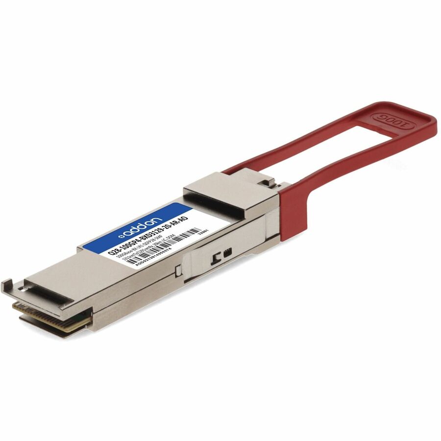 AddOn Arista Networks&reg; Compatible TAA 100GBase-BX LR1 PAM4 QSFP28 Transceiver Single Lambda (SMF, 1311nmTx/1291nmRx, 20km, LC, DOM)