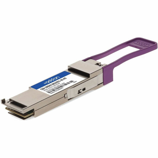 AddOn MSA and TAA 100GBase-BX LR1 PAM4 QSFP28 Transceiver Single Lambda (SMF, 1291nmTx/1311nmRx, 20km, LC, DOM)