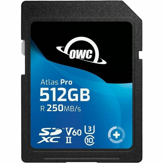 OWC 512GB Atlas Pro SDXC UHS-II V60 Memory Card