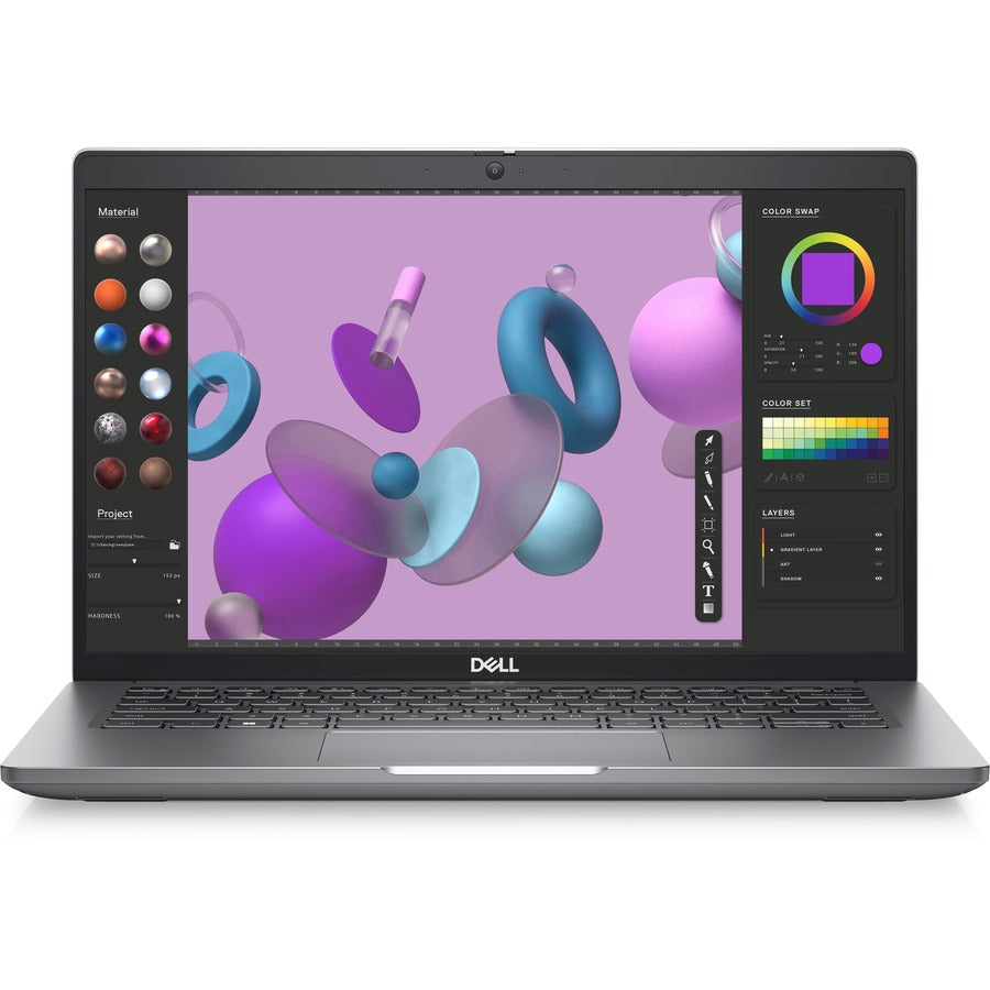 Dell Precision 3000 3480 14" Mobile Workstation - Full HD - 60 Hz - Intel Core i7 13th Gen i7-1355U - vPro Technology - 16 GB - 512 GB SSD - English (US) Keyboard - Titan Gray