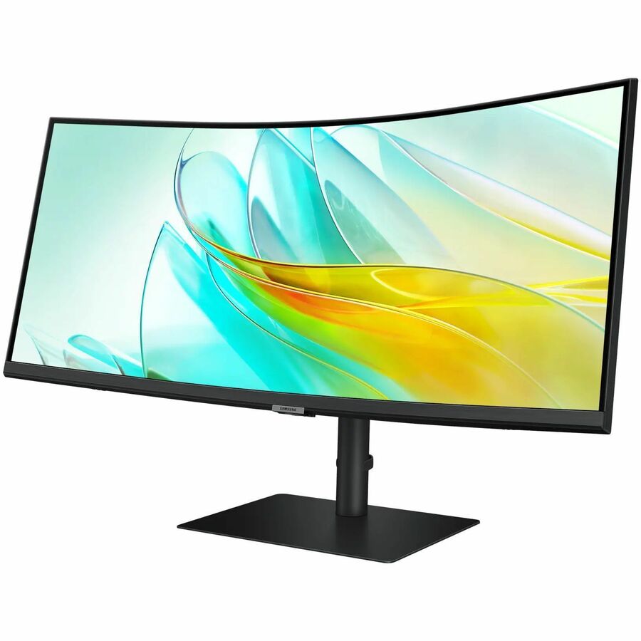 Samsung ViewFinity S6 S34C654UAN 34" Class UW-QHD Curved Screen LCD Monitor - 21:9 - Black