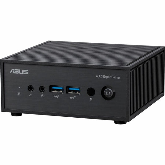 Asus ExpertCenter PN42 PN42-SYSN141PX1TU0 Desktop Computer - Intel N100 - 4 GB - PCI Express NVMe 3.0 x4 SSD - Mini PC - Black