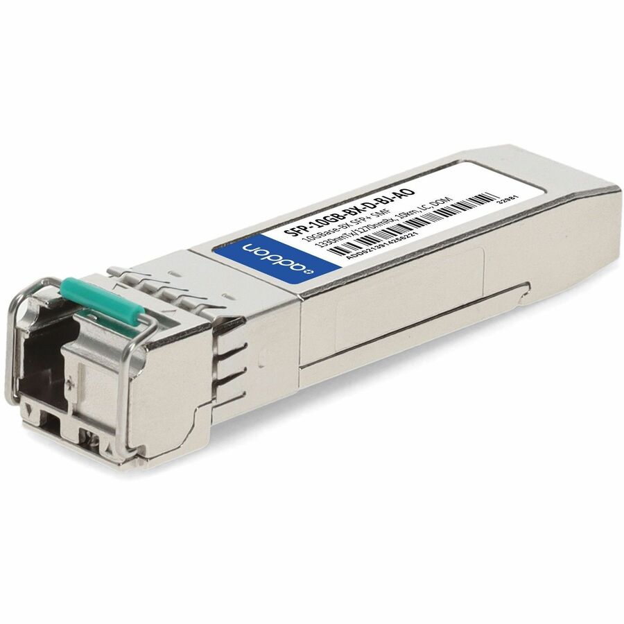 AddOn Brocade&reg; (Formerly) and Juniper Networks&reg; Compatible TAA Compliant 10GBase-BX SFP+ Transceiver (SMF, 1330nmTx/1270nmRx, 10km, LC, DOM)