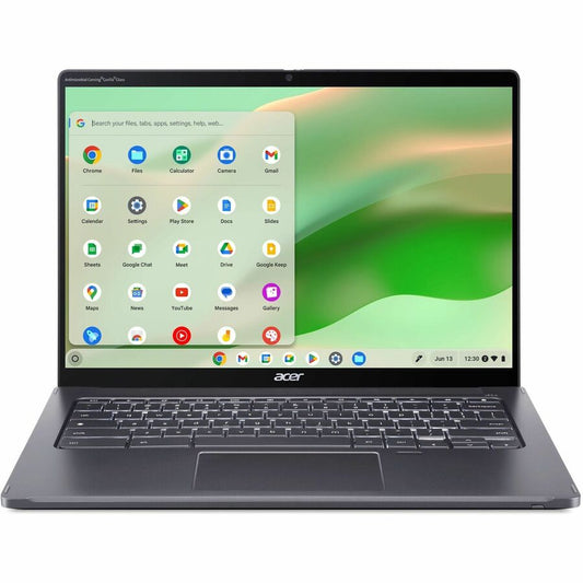 Acer Chromebook Spin 714 CP714-2WN CP714-2WN-3338 14" Touchscreen 2 in 1 Chromebook - WUXGA - 60 Hz - Intel Core i3 13th Gen i3-1315U - 8 GB - 128 GB SSD - English (US) Keyboard - Iron