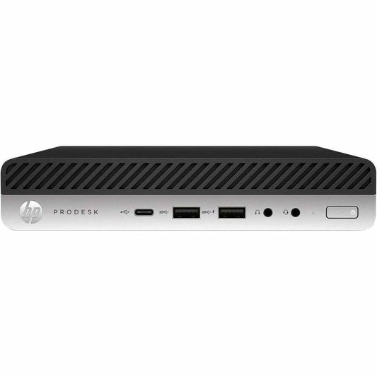 Joy Systems - HP ProDesk 600 G4 Desktop Computer - Intel Core i5 8th Gen i5-8500T - 16 GB - 256 GB SSD - Mini PC - Refurbished