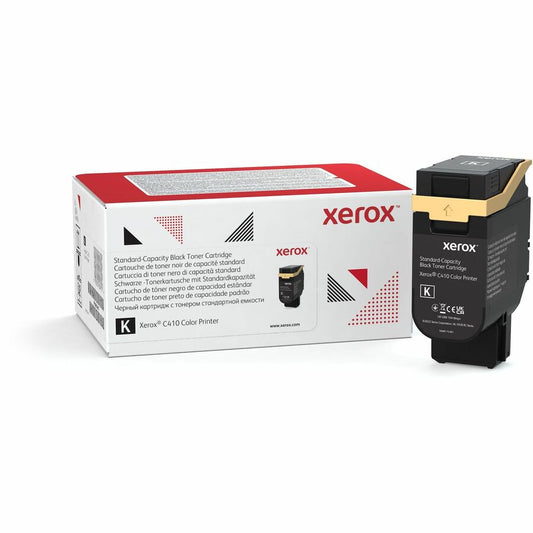 Xerox Genuine Xerox&reg; C410 Color Printer, VersaLink&reg; C415 Color Multifunction Printer Black Standard capacity Toner Cartridge (2400 Pages) - 006R04677