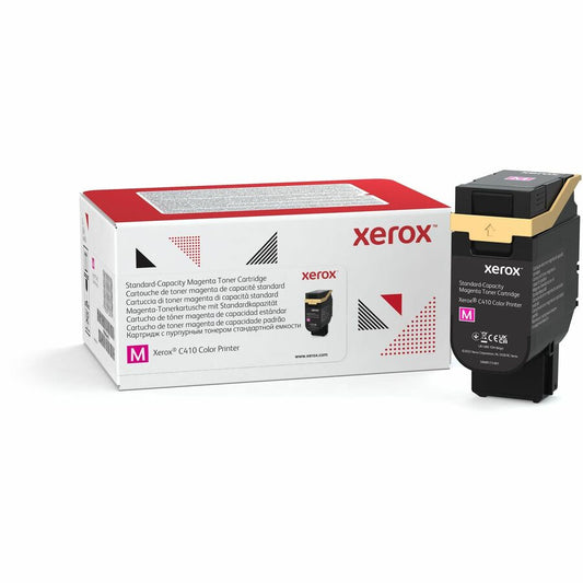 Xerox Genuine Xerox&reg; C410 Color Printer, VersaLink&reg; C415 Color Multifunction Printer Magenta Standard capacity Toner Cartridge (2000 Pages) - 006R04679