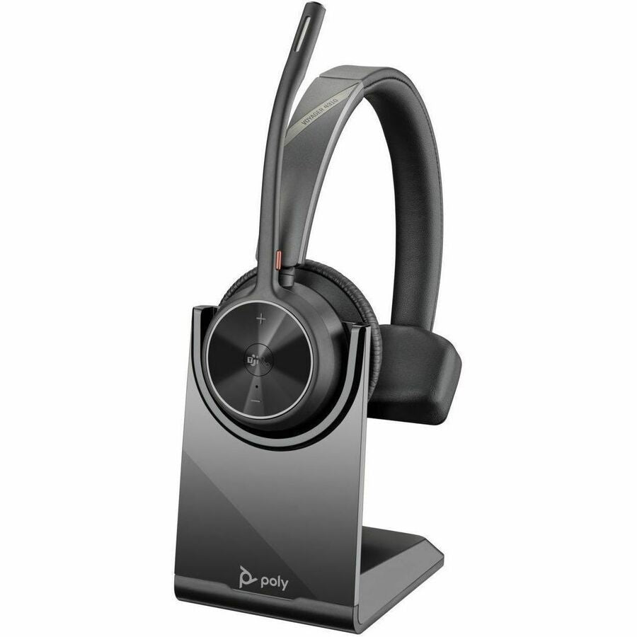 Poly Voyager 4310 Microsoft Teams Certified Headset + BT700 Dongle + Charging Stand