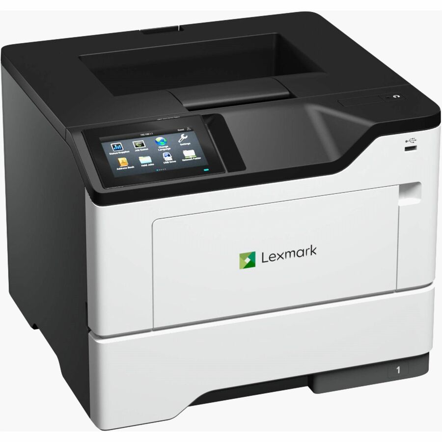 Lexmark MS632dwe Desktop Wired/Wireless Laser Printer - Monochrome - TAA Compliant