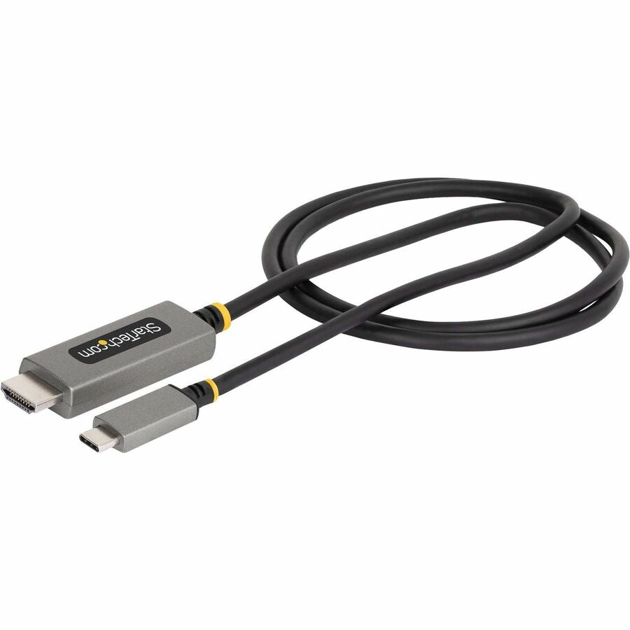 StarTech 3ft (1m) USB-C to HDMI Adapter Cable, 8K 60Hz, 4K 144Hz, HDR10, USB Type-C to HDMI 2.1 Converter, USB-C/USB4/TB3/4 Compatible