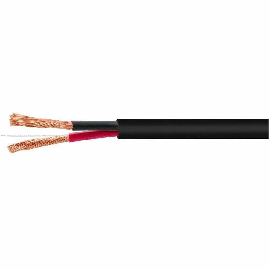Monoprice Speaker Wire, CL2 Rated, 2-Conductor, 16AWG, 1000ft, Black