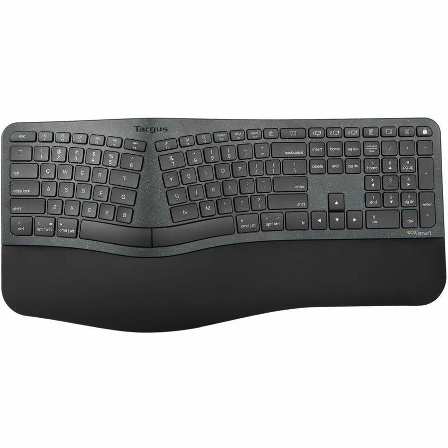 Targus&reg; Sustainable Ergonomic Wireless EcoSmart&reg; Keyboard