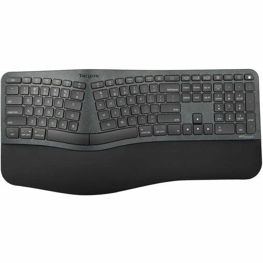 Targus&reg; Sustainable Ergonomic Wireless EcoSmart&reg; Keyboard