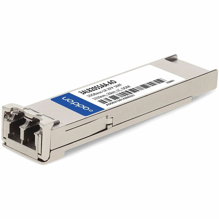AddOn Alcatel-Lucent Nokia&reg; 3AL82055AA Compatible TAA 10GBase-LR XFP Transceiver Low Power (SMF, 1310nm, 10km, LC, DOM)