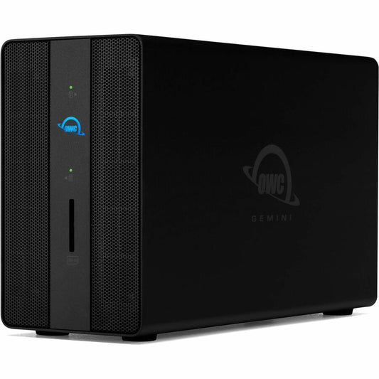OWC 1TB Gemini Thunderbolt (40Gb/s) Dock And Dual-Drive SSD RAID External Storage Solution