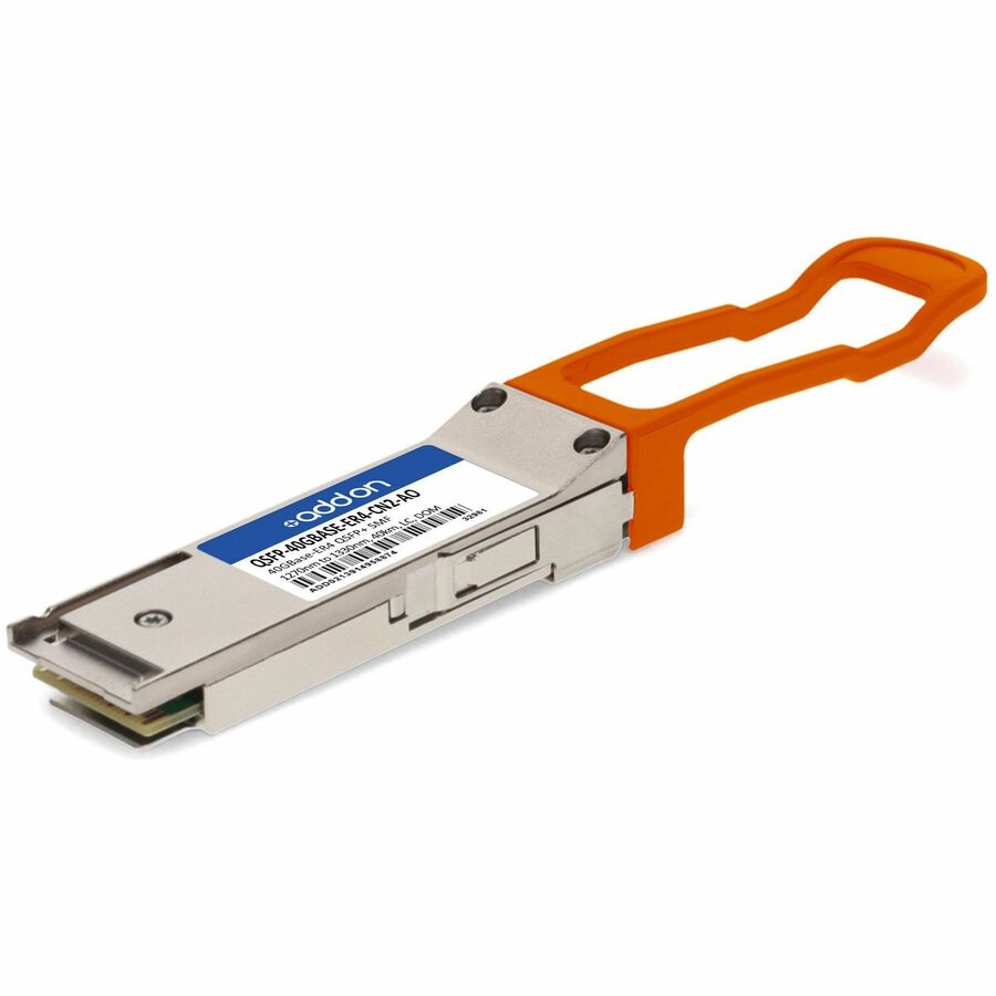 AddOn Ciena&reg; Compatible TAA 40GBase-ER4 QSFP+ Transceiver (SMF, 1270nm to 1330nm, 40km, LC, DOM)