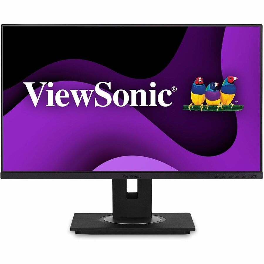 ViewSonic VG245 24 Inch 1080p Monitor Designed for Surface, IPS Display for Smooth Home and Office Productivity, Advanced Ergonomics, 60W USB-C, HDMI, and DisplayPort Inputs