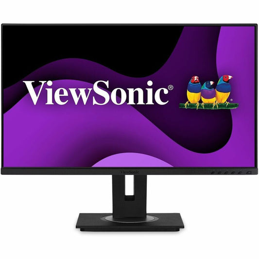 ViewSonic VG275 27 Inch 1080p Monitor Designed for Surface, IPS Display for Smooth Home and Office Productivity, Advanced Ergonomics, 60W USB-C, HDMI, and DisplayPort Inputs