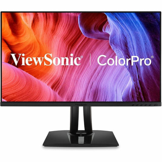 ViewSonic VP275-4K 27 Inch 4K ColorPro Monitor Designed for Surface, IPS with 100% sRGB and Pantone Validated for Improved Workflows, Advanced Ergonomics, and 60W USB-C Inputs