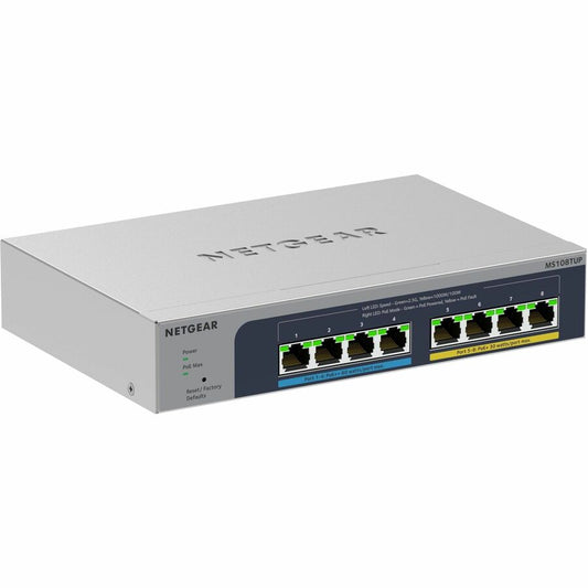 Netgear 8-port Ultra60 PoE++ Multi-Gigabit (2.5G) Ethernet Smart Switch