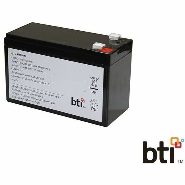 BTI APCRBC114-SLA114 SEALED LEAD ACID BATTERY FOR APC RBC114 - 2yr Warranty - BACK-UPS BE450G, BACK-UPS BE450G-CN, BACK-UPS BE450G-LM, BACK-UPS BN4001, BACK-UPS PRO BR500CI-IN