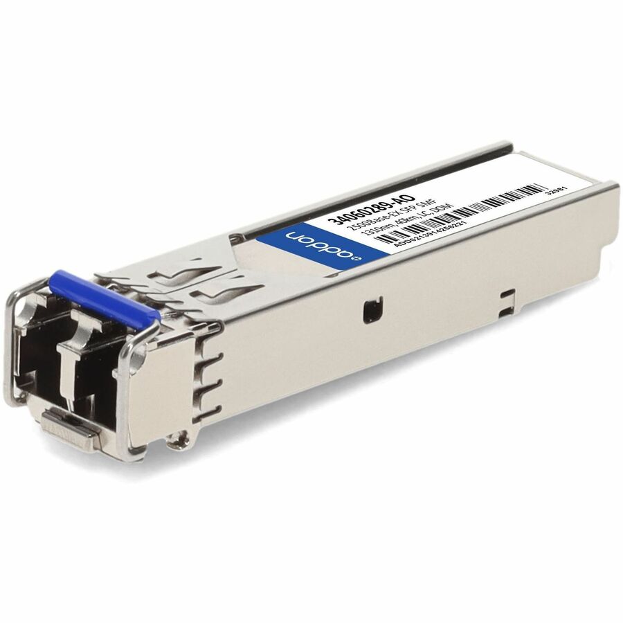 AddOn Huawei&reg; 34060289 Compatible TAA Compliant 2.5GBase-EX SFP Transceiver (SMF, 1310nm, 40km, LC, DOM)