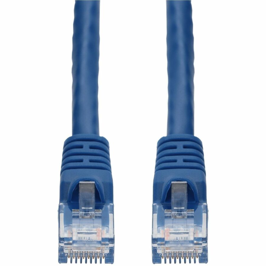 AddOn 250ft Blue CAT6A PVC Ethernet Cable Snagless Bubble Boot RJ-45 M/M CAT 6A