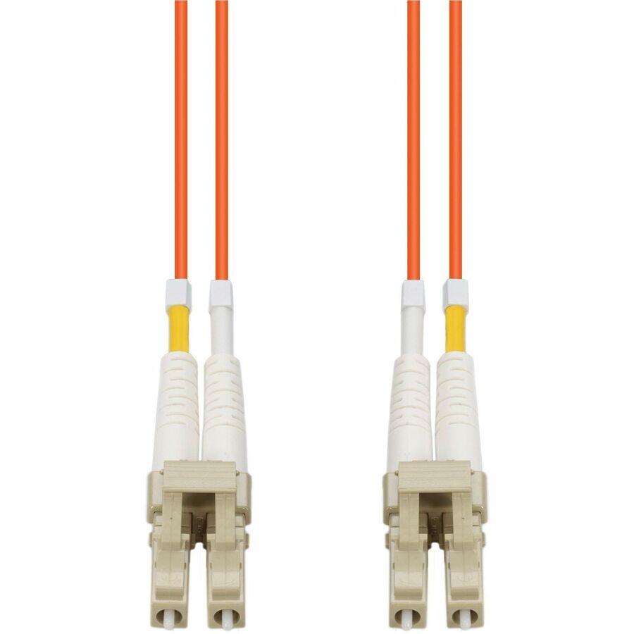 ADDON 2M LC TO LC ORANGE OM4 DUPLEX OFNP (PLENUM-RATED) TAA FIBER PATCH CABLE
