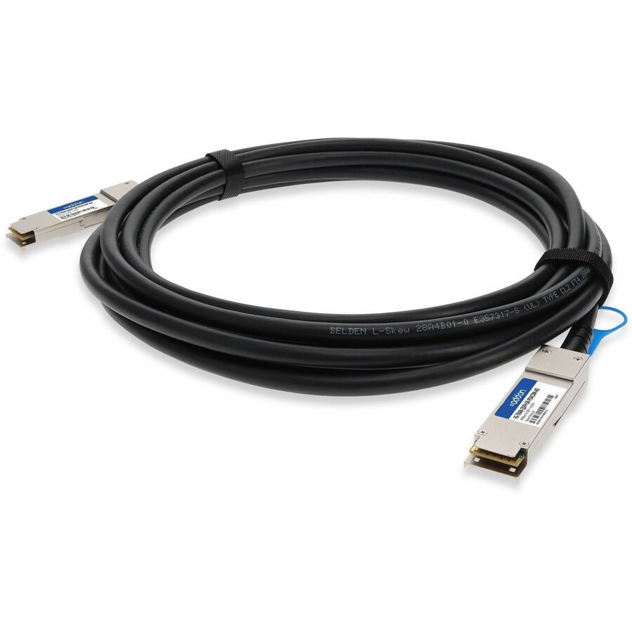 ADDON FORTINET FG-TRAN-QSFP+SR-PDAC3M COMPATIBLE TAA 40GBASE-CU QSFP+ TO QSFP+ D