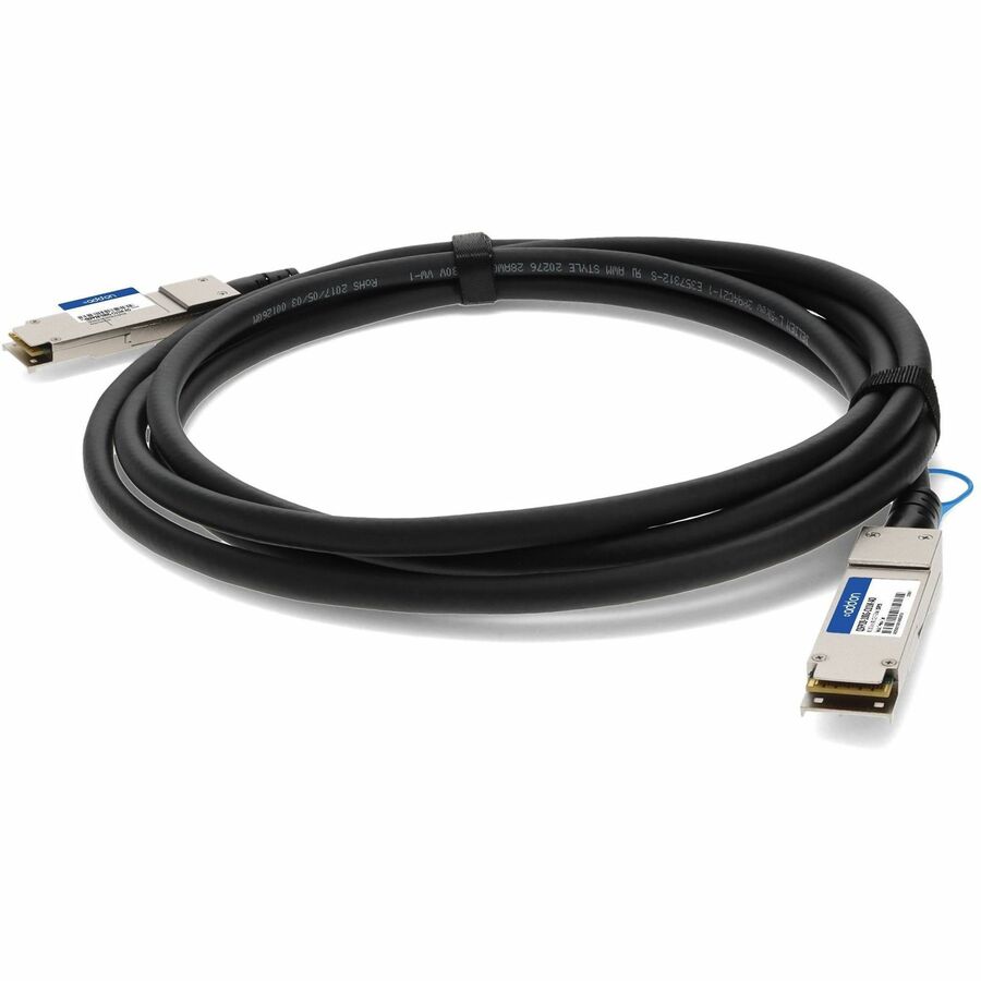 AddOn Huawei&reg; Compatible TAA Compliant 100GBase-CU QSFP28 to QSFP28 Direct Attach Cable (Passive Twinax, 1m)