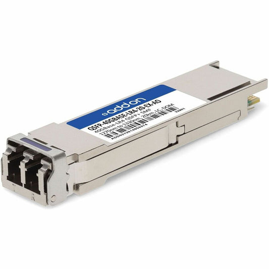 AddOn Extreme Networks Compatible TAA 40GBase-LR4 QSFP+ Transceiver (SMF, 1270-1330nm, 20km, LC, DOM)