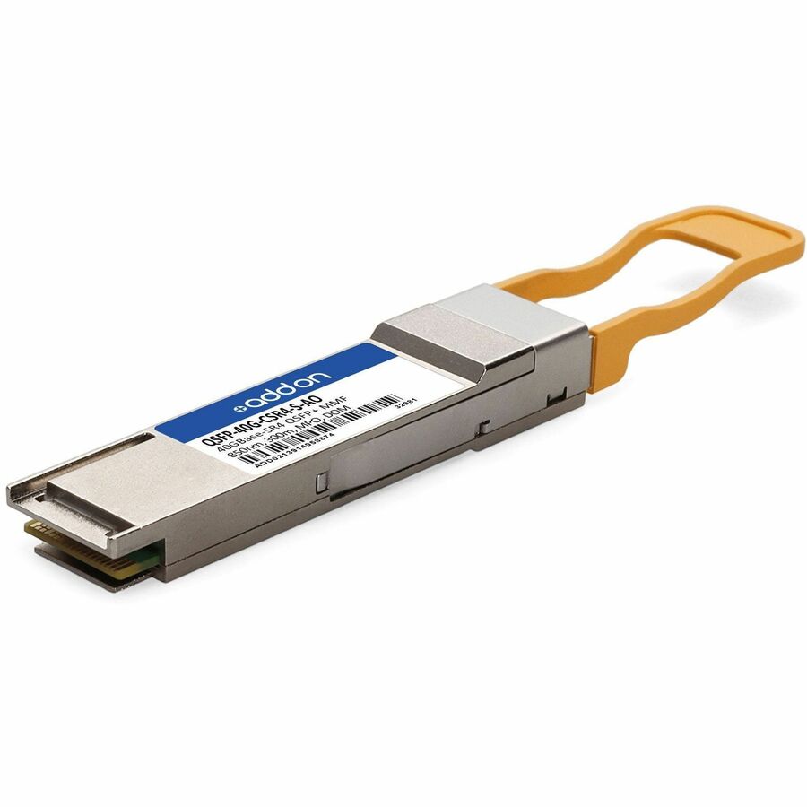 AddOn Cisco QSFP-40G-CSR4-S Compatible TAA 40GBase-SR4 QSFP+ Transceiver (MMF, 850nm, 300m, MPO, DOM)