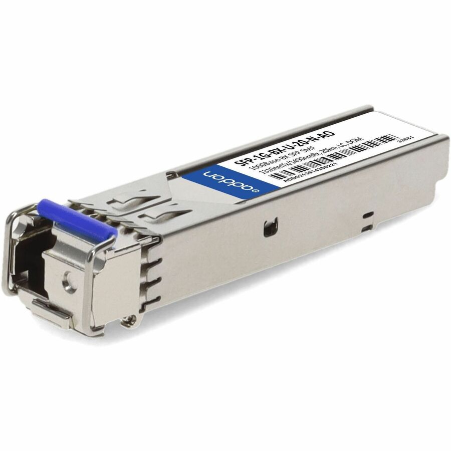 AddOn Alcatel-Lucent Nokia&reg; Compatible TAA Compliant 1000Base-BX SFP Transceiver (SMF, 1310nmTX/1490nmRX, 20km, LC, DOM)