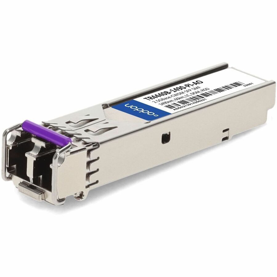AddOn Arris TR4440B-1490-PI Compatible TAA 2.1GBase-CWDM SFP Transceiver (SMF, 1490nm, 60km, LC, DOM, -40 to 85C)