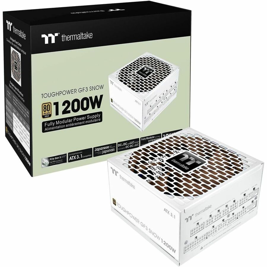 Thermaltake Toughpower GF3 Snow TPD-1200AH3FLG 1200W Power Supply