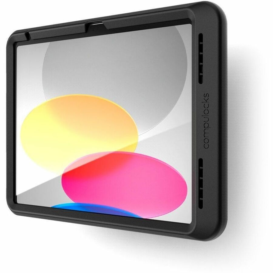 Compulocks iPad 10th-11th (A16) Gen, Mount with Cable-free Charging Wall Mount Black